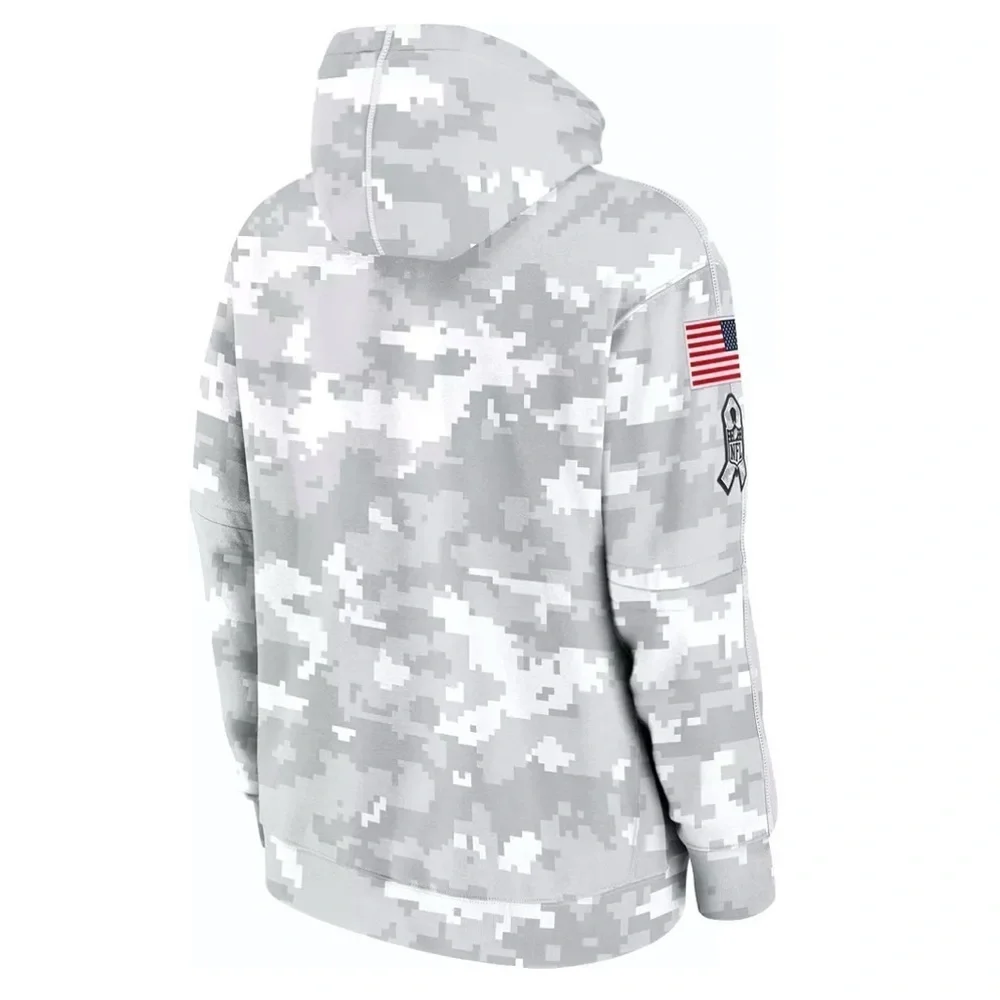 Nike New Orleans Saints Salute to Service Hoodie Sweatshirt Mens Size Medium